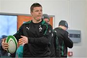 28 January 2013; Ireland's Brian O'Driscoll during squad training ahead of their opening RBS Six Nations Rugby Championship match against Wales on Saturday. Ireland Rugby Squad Training, Carton House, Maynooth, Co. Kildare. Picture credit: Barry Cregg / SPORTSFILE