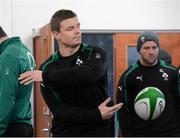 28 January 2013; Ireland's Brian O'Driscoll during squad training ahead of their opening RBS Six Nations Rugby Championship match against Wales on Saturday. Ireland Rugby Squad Training, Carton House, Maynooth, Co. Kildare. Picture credit: David Maher / SPORTSFILE