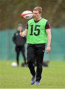 29 January 2013; Ireland's Keith Earls during squad training ahead of their opening RBS Six Nations Rugby Championship match against Wales on Saturday. Ireland Rugby Squad Training, Carton House, Maynooth, Co. Kildare. Picture credit: Brendan Moran / SPORTSFILE