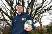 30 January 2013; IRUPA's Tommy Bowe after he received his Hibernia College Undergraduate scholarship award. Hibernia College, Clare Street, Dublin. Picture credit: Matt Browne / SPORTSFILE