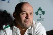 31 January 2013; Ireland's Rory Best during a press conference ahead of their opening RBS Six Nations Rugby Championship match against Wales on Saturday. Ireland Rugby Press Conference, Carton House, Maynooth, Co. Kildare. Picture credit: Matt Browne / SPORTSFILE