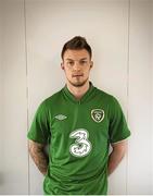 31 January 2013; Republic of Ireland and Norwich midfielder Anthony Pilkington pictured for the first time in an Irish jersey ahead of the Republic of Ireland's friendly against Poland next Wednesday in Aviva Stadium. For tickets or further information, please go to www.fai.ie. Colney Training Ground, Norwich, Norfolk, England. Picture credit: SPORTSFILE