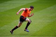 1 February 2013; Alex Cuthbert, Wales, during the captain's run ahead of their opening RBS Six Nations Rugby Championship match against Ireland on Saturday. Wales Rugby Squad Captain's Run, Millennium Stadium, Cardiff, Wales. Picture credit: Stephen McCarthy / SPORTSFILE