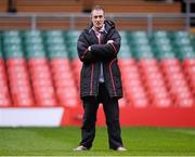 1 February 2013; Wales head coach Rob Howley during the captain's run ahead of their opening RBS Six Nations Rugby Championship match against Ireland on Saturday. Wales Rugby Squad Captain's Run, Millennium Stadium, Cardiff, Wales. Picture credit: Stephen McCarthy / SPORTSFILE