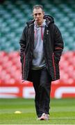 1 February 2013; Wales head coach Rob Howley during the captain's run ahead of their opening RBS Six Nations Rugby Championship match against Ireland on Saturday. Wales Rugby Squad Captain's Run, Millennium Stadium, Cardiff, Wales. Picture credit: Stephen McCarthy / SPORTSFILE