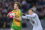 2 February 2013; Ross Wherity, Donegal, in action against Peter Kelly, Kildare. Allianz Football League, Division 1, Kildare v Donegal, Croke Park, Dublin. Photo by Sportsfile