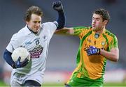2 February 2013; Sean Johnston, Kildare, in action against Declan Walsh, Donegal. Allianz Football League, Division 1, Kildare v Donegal, Croke Park, Dublin. Photo by Sportsfile