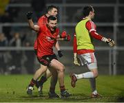 2 February 2013; Donal O'Haire, Down, celebrates after scoring his side's first goal. Allianz Football League, Division 1, Down v Tyrone, Pairc Esler, Newry, Co. Down. Picture credit: Oliver McVeigh / SPORTSFILE