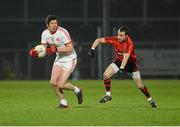 2 February 2013; Sean Cavanagh, Tyrone, in action against Conor Laverty, Down. Allianz Football League, Division 1, Down v Tyrone, Pairc Esler, Newry, Co. Down. Picture credit: Oliver McVeigh / SPORTSFILE