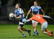 2 February 2013; Billy Sheehan, Laois, in action against Mark Shields, Armagh. Allianz Football League, Division 2, Laois v Armagh, O'Moore Park, Portlaoise, Co. Laois. Picture credit: Matt Browne / SPORTSFILE