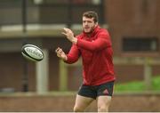 30 October 2017; Mike Sherry of Munster during Munster Rugby Squad Training at the University of Limerick in Limerick. Photo by Diarmuid Greene/Sportsfile