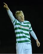 1 February 2013; Derek Foran, Shamrock Rovers. Pre-Season Friendly, Wexford Youths v Shamrock Rovers, the Sportsgrounds, Carlow IT, Carlow. Picture credit: Matt Browne / SPORTSFILE