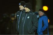 1 February 2013; Trevor Croly, Shamrock Rovers manager, right, with Colin Hawkins, Shamrock Rovers assistant manager. Pre-Season Friendly, Wexford Youths v Shamrock Rovers, the Sportsgrounds, Carlow IT, Carlow. Picture credit: Matt Browne / SPORTSFILE