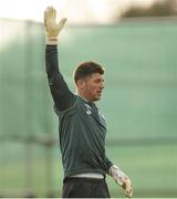 5 February 2013; Republic of Ireland's Keiren Westwood in action during squad training ahead of their international friendly against Poland on Wednesday. Republic of Ireland Squad Training, Gannon Park, Malahide, Co. Dublin. Picture credit: David Maher / SPORTSFILE