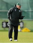 5 February 2013; Republic of Ireland manager Giovanni Trapattoni during squad training ahead of their international friendly against Poland on Wednesday. Republic of Ireland Squad Training, Gannon Park, Malahide, Co. Dublin. Picture credit: David Maher / SPORTSFILE