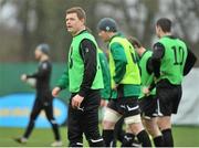8 February 2013; Ireland's Brian O'Driscoll during squad training ahead of their RBS Six Nations Rugby Championship match against England on Sunday. Ireland Rugby Squad Training, Carton House, Maynooth, Co. Kildare. Picture credit: Emma McTernan / SPORTSFILE