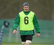 8 February 2013; Ireland's Peter O'Mahony during squad training ahead of their RBS Six Nations Rugby Championship match against England on Sunday. Ireland Rugby Squad Training, Carton House, Maynooth, Co. Kildare. Picture credit: Matt Browne / SPORTSFILE