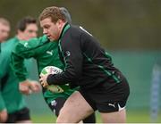 8 February 2013; Ireland's Sean Cronin in action during squad training ahead of their RBS Six Nations Rugby Championship match against England on Sunday. Ireland Rugby Squad Training, Carton House, Maynooth, Co. Kildare. Picture credit: Matt Browne / SPORTSFILE