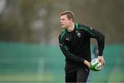 8 February 2013; Ireland's Brian O'Driscoll in action during squad training ahead of their RBS Six Nations Rugby Championship match against England on Sunday. Ireland Rugby Squad Training, Carton House, Maynooth, Co. Kildare. Picture credit: Matt Browne / SPORTSFILE