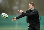 8 February 2013; Ireland's Brian O'Driscoll in action during squad training ahead of their RBS Six Nations Rugby Championship match against England on Sunday. Ireland Rugby Squad Training, Carton House, Maynooth, Co. Kildare. Picture credit: Matt Browne / SPORTSFILE