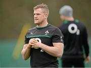 8 February 2013; Ireland's Jamie Heaslip during squad training ahead of their RBS Six Nations Rugby Championship match against England on Sunday. Ireland Rugby Squad Training, Carton House, Maynooth, Co. Kildare. Picture credit: Matt Browne / SPORTSFILE