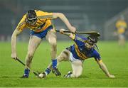 9 February 2013; Alan O'Neill, Clare, in action against Donagh Maher, Tipperary. Waterford Crystal Cup Final, Tipperary v Clare, Semple Stadium, Thurles, Co. Tipperary. Picture credit: Barry Cregg / SPORTSFILE