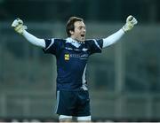 9 February 2013; Marty Rea, Cookstown Fr. Rocks, celebrates at the end of the game. AIB GAA Football All-Ireland Intermediate Club Championship Final, Cookstown Fr. Rocks v Finuge, Croke Park, Dublin. Picture credit: David Maher / SPORTSFILE
