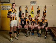 11 February 2013; At the AIB GAA Hurling Senior Club Championship Semi Final press conference are Crossmaglen Rangers players, from left to right, David McKenna, Paul Hearty, Paul Hughes, Michael McNamee and Oisin McConville. Crossmaglen Rangers will take on St. Brigids, Roscommon in the AIB GAA Football Senior Championship Semi Final on Saturday 16th February in Cusack Park, Mullingar. Crossmaglen Rangers GAA Club, Armagh. Picture credit: Oliver McVeigh / SPORTSFILE