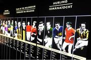 11 February 2013; The GAA Museum at Croke Park today announced the opening of a new Hall of Fame as part of its on-going refurbishment. Two former greats, Offaly footballer Tony McTague and Limerick hurler Eamon Cregan, were both inducted into the Hall of Fame. All 30 players from the Teams of the Millennium were also honoured through their inclusion in the exhibit. A general view of the GAA Museum Hall of Fame. The GAA Museum, Croke Park, Dublin. Picture credit: Stephen McCarthy / SPORTSFILE