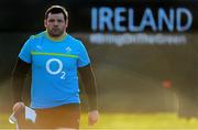 14 February 2013; Ireland's Mike Ross arrives for squad training ahead of their side's RBS Six Nations Rugby Championship match against Scotland on Sunday 24th February. Ireland Rugby Press Conference, Carton House, Maynooth, Co. Kildare. Picture credit: Brendan Moran / SPORTSFILE