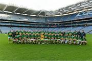 14 February 2013; The Kerry squad at the Alan Kerins GAA Challenge, supported by Liberty Insurance, which took place in Croke Park on Valentine's Day. For more information visit alankerinsprojects.org. Croke Park, Dublin. Picture credit: Matt Browne / SPORTSFILE