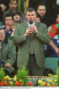 17 March 2003; Sean McCague, President of the GAA. AIB All-Ireland Club Hurling Championship Final, Birr v Dunloy, Croke Park, Dublin. Picture credit; Pat Murphy / SPORTSFILE