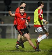 2 February 2013; Donal O'Hare, Down, celebrates after scoring a goal. Allianz Football League, Division 1, Down v Tyrone, Pairc Esler, Newry, Co. Down. Picture credit: Oliver McVeigh / SPORTSFILE