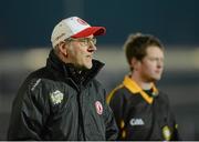 26 January 2013; Mickey Harte, Tyrone manager. Power NI Dr. McKenna Cup Final, Tyrone v Monaghan, Athletic Grounds, Armagh. Picture credit: Oliver McVeigh / SPORTSFILE
