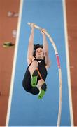 16 February 2013; Ian Rogers, Clonliffe Harriers A.C., competes in the men's pole vault event. Woodie’s DIY AAI Senior Indoor Championships, Athlone Institute of Technology International Arena, Athlone, Co. Westmeath. Picture credit: Stephen McCarthy / SPORTSFILE