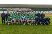 17 February 2013; The Leinster squad. M. Donnelly GAA Hurling Interprovincial Championship, Semi-Final, Leinster v Connacht, O'Connor Park, Tullamore, Co. Offaly. Picture credit: Brian Lawless / SPORTSFILE
