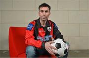 21 February 2013; Longford Town FC's Keith Gillespie after a press conference where City Calling Group were announced as new sponsors of their home ground. Flancare Park will now be called the City Calling Stadium. Longford Town FC Press Conference. The Gibson Hotel, Dublin. Picture credit: Barry Cregg / SPORTSFILE
