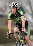 19 February 2013; Ronan McLaughlin at the launch of the 2013 An Post Chain Reaction Sean Kelly team. Shamrock Hotel, Tielt, Belgium. Picture credit: Stephen McCarthy / SPORTSFILE