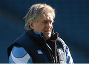 23 February 2013; Scotland's interim head coach Scott Johnson during the captain's run ahead of their RBS Six Nations Rugby Championship match against Ireland on Sunday. Scotland Rugby Squad Captain's Run, Murrayfield Stadium, Edinburgh, Scotland. Picture credit: Stephen McCarthy / SPORTSFILE