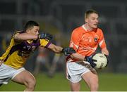 23 February 2013; Niall McConville, Armagh, in action against Lee Chin, Wexford. Allianz Football League, Division 2, Armagh v Wexford, Athletic Grounds, Armagh. Picture credit: Oliver McVeigh / SPORTSFILE