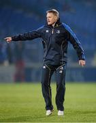 23 February 2013; Leinster head coach Joe Schmidt before the game. Celtic League 2012/13, Round 16, Leinster v Scarlets, RDS, Ballsbridge, Dublin. Photo by Sportsfile