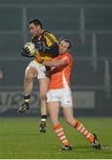 23 February 2013; Daithi Waters, Wexford, in action against James Lavery,  Armagh. Allianz Football League, Division 2, Armagh v Wexford, Athletic Grounds, Armagh. Picture credit: Oliver McVeigh / SPORTSFILE