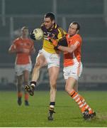 23 February 2013; Daithi Waters, Wexford, in action against James Lavery,  Armagh. Allianz Football League, Division 2, Armagh v Wexford, Athletic Grounds, Armagh. Picture credit: Oliver McVeigh / SPORTSFILE