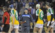 23 February 2013; Dublin manager Anthony Daly shakes the Offaly players hands after the game. Allianz Hurling League, Division 1B, Dublin v Offaly, Parnell Park, Dublin. Picture credit: Dáire Brennan / SPORTSFILE