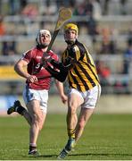 24 February 2013; Colin Fennelly, Kilkenny, in action against Niall Donoghue, Galway. Allianz Hurling League, Division 1A, Galway v Kilkenny, Pearse Stadium, Galway. Picture credit: Barry Cregg / SPORTSFILE