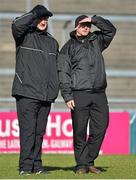 24 February 2013; Kilkenny manager Brian Cody, left, and selector Martin Fogarty. Allianz Hurling League, Division 1A, Galway v Kilkenny, Pearse Stadium, Galway. Picture credit: Barry Cregg / SPORTSFILE