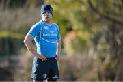 25 February 2013; Leinster's Ian Madigan during squad training ahead of their Celtic League 2012/13 game against Newport Gwent Dragons on Friday. Leinster Rugby Squad Training and Media Briefing, UCD, Belfield, Dublin. Picture credit: Barry Cregg / SPORTSFILE
