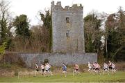 24 February 2013; A general view during the Junior Men's 6,000m at the 2013 Woodie’s DIY AAI Inter Club Cross Country Championships & Juvenile Inter County Cross Country Relay Championships. Charleville Estate, Tullamore, Co. Offaly. Photo by Sportsfile
