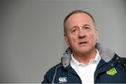 27 February 2013; Australia rugby league head coach Tim Sheens speaking during a media luncheon. Thomond Park, Limerick. Picture credit: Diarmuid Greene / SPORTSFILE