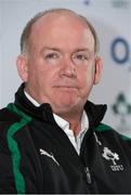 28 February 2013; Ireland head coach Declan Kidney during a press conference ahead of their RBS Six Nations Rugby Championship game against France on Saturday the 9th of March. Ireland Rugby Press Conference, Carton House, Maynooth, Co. Kildare. Picture credit: Matt Browne / SPORTSFILE
